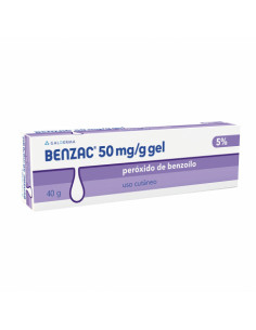 BENZAC 50 MG/G GEL TOPICO 40 G