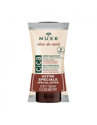 NUXE CREMA DE MANOS CICA DUPLO 50ML